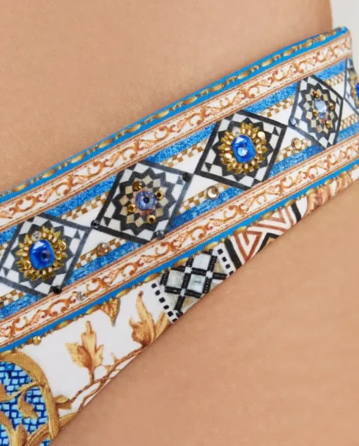 Wzorzysty dół od bikini