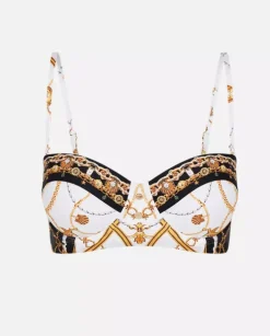 Wzorzysty top od bikini Coast To Coast