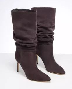 Zamszowe kozaki Slouchy Boot 8,5 cm