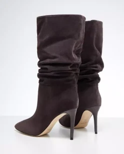Zamszowe kozaki Slouchy Boot 8,5 cm