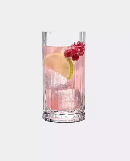 Zestaw czterech wysokich szklanek Highball Wayne