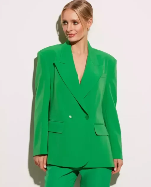 Zielona marynarka oversize Rome