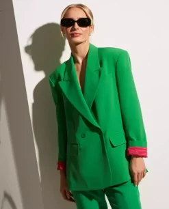 Zielona marynarka oversize Rome