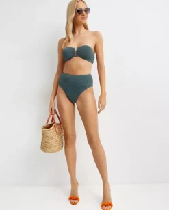 Zielony dół od bikini Palmer