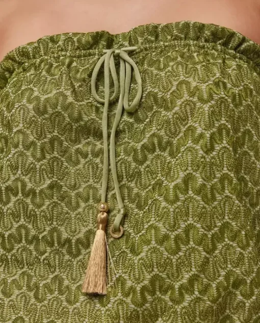Zielony strój kąpielowy Cactus
