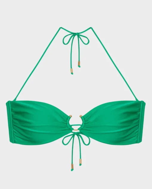 Zielony top od bikini Malibu